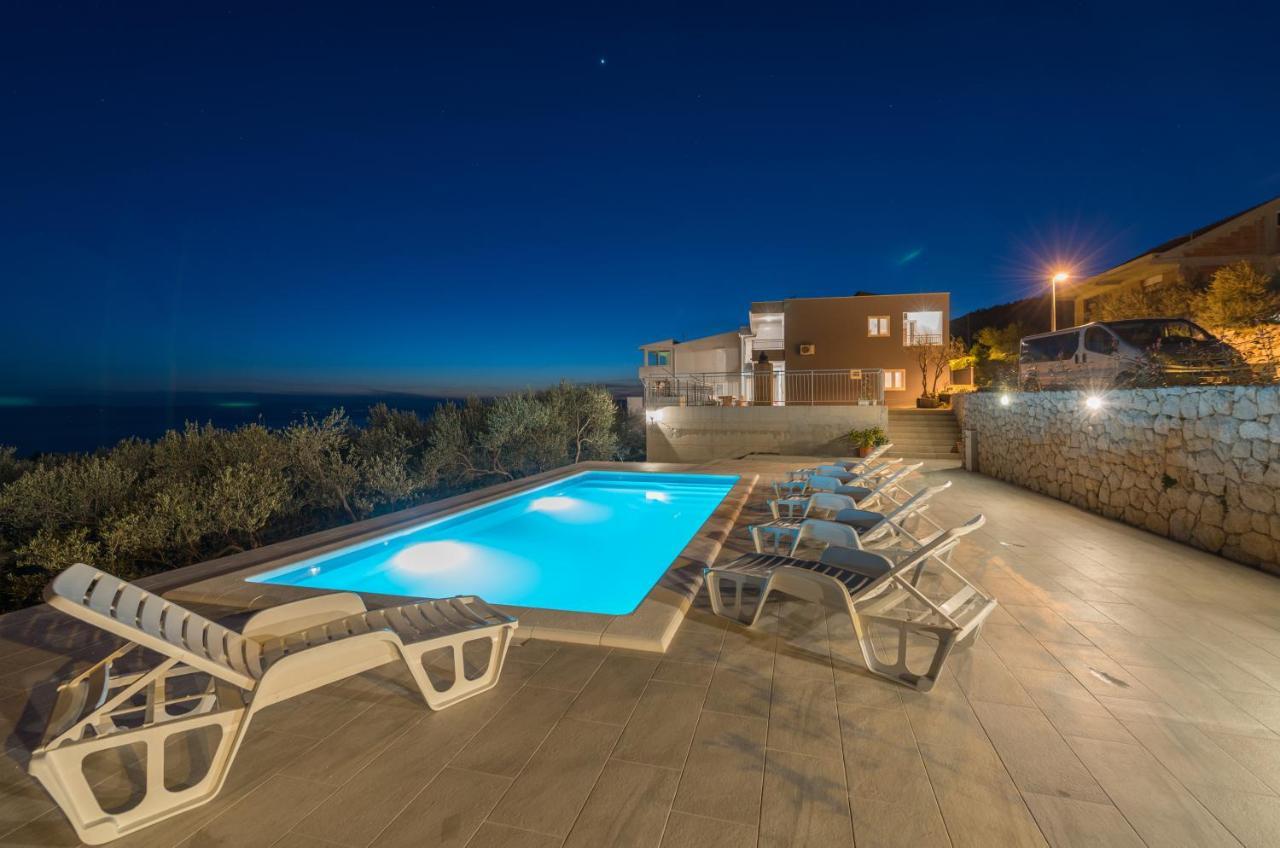 Villa Violeta With Amazing Sea View Makarska Ngoại thất bức ảnh