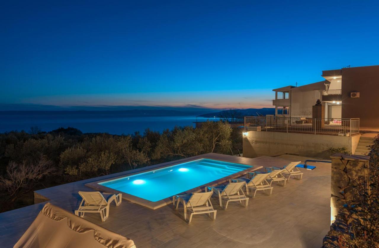 Villa Violeta With Amazing Sea View Makarska Ngoại thất bức ảnh